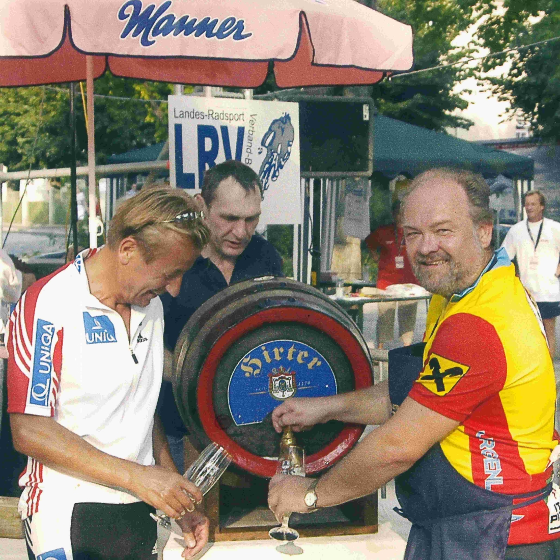 Bieranstich im Rahmen des Stadtfestes