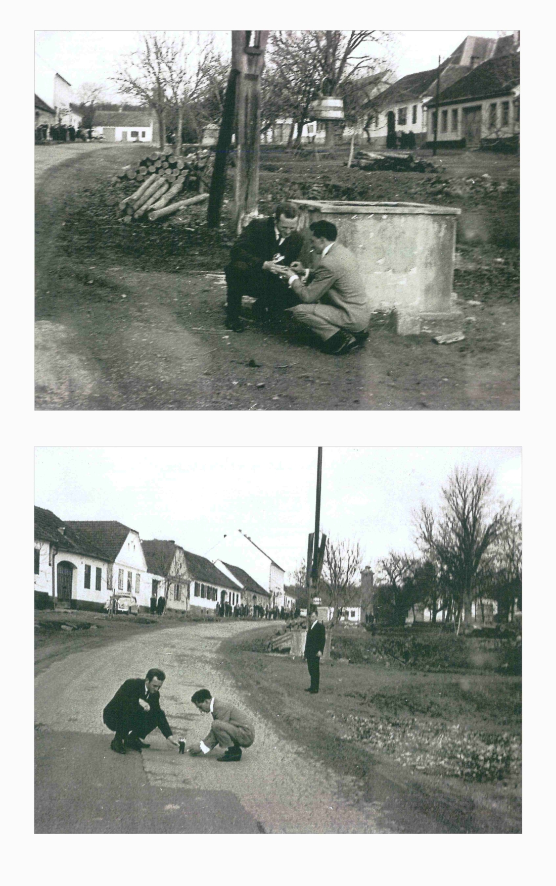 Brauchtumspflege in St. Martin: Böllerschießen anlässlich einer Hochzeit durch Ernst Mirtl und Alexander Mirtl