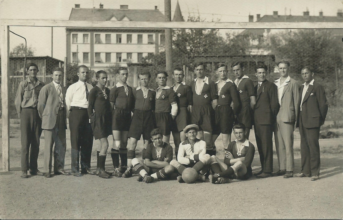 Fußball: Die Mannschaft des SC Oberwart als Reichssportverein