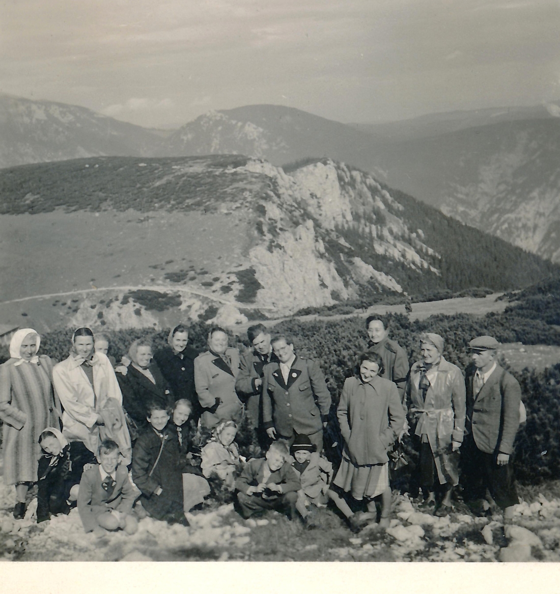 Ausflugsfahrt organisiert von Branko Volcic - Graf/Jürschik/Schober/Höller/Steurer/Blasy/Mager/Tischler