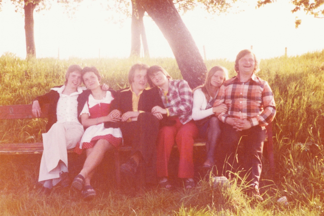 Sonntagsausflug: Gruppe am Eisenberg - Traxler/Ringbauer/Fleck/Fülöp/Raba/Samer