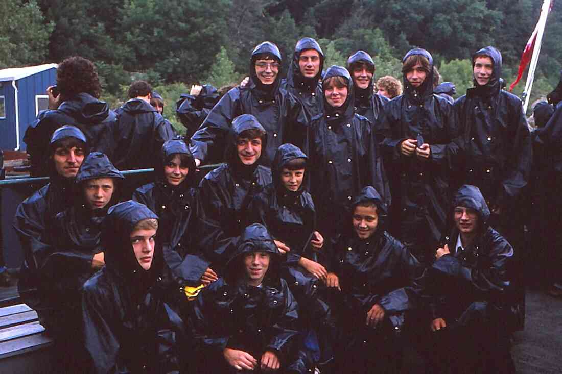 Stadtkapelle: Besuch der Niagarafälle anlässlich der Konzertreise 1981 nach Canada und Amerika