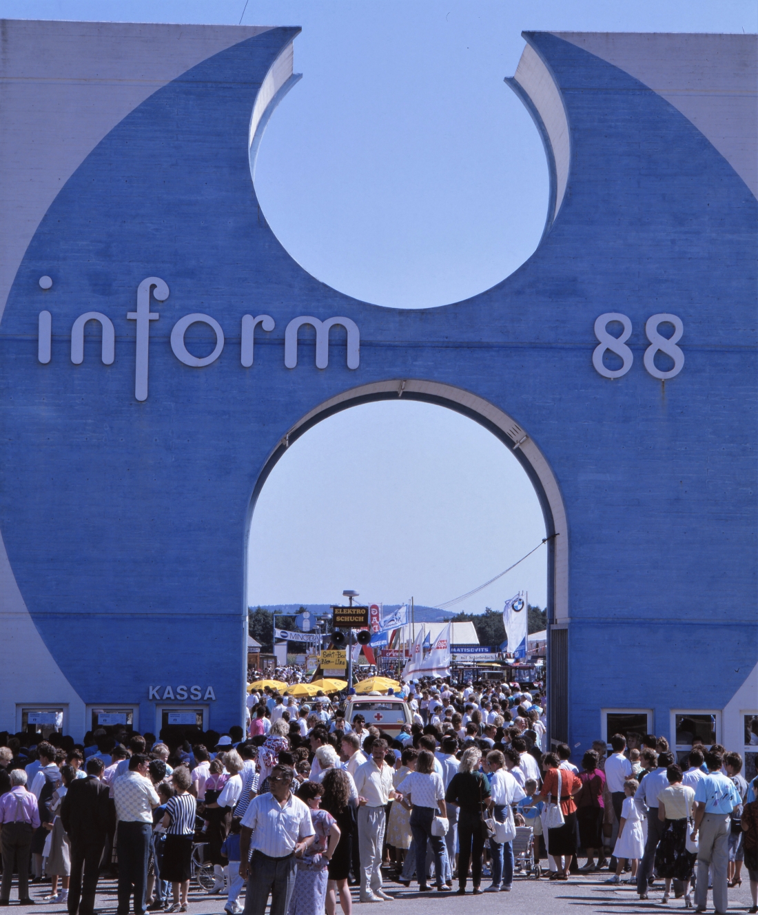 Inform Oberwart 1988: Eingangsbereich