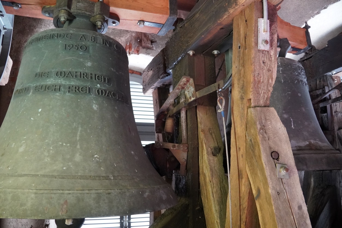 Evang. Pfarrgemeinde AB: die in "fis"gestimmte Glocke