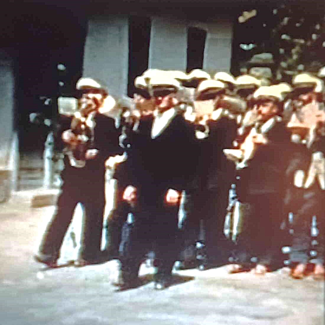 Stadtkapelle: Fronleichnamsprozession 1956 (Kappel)