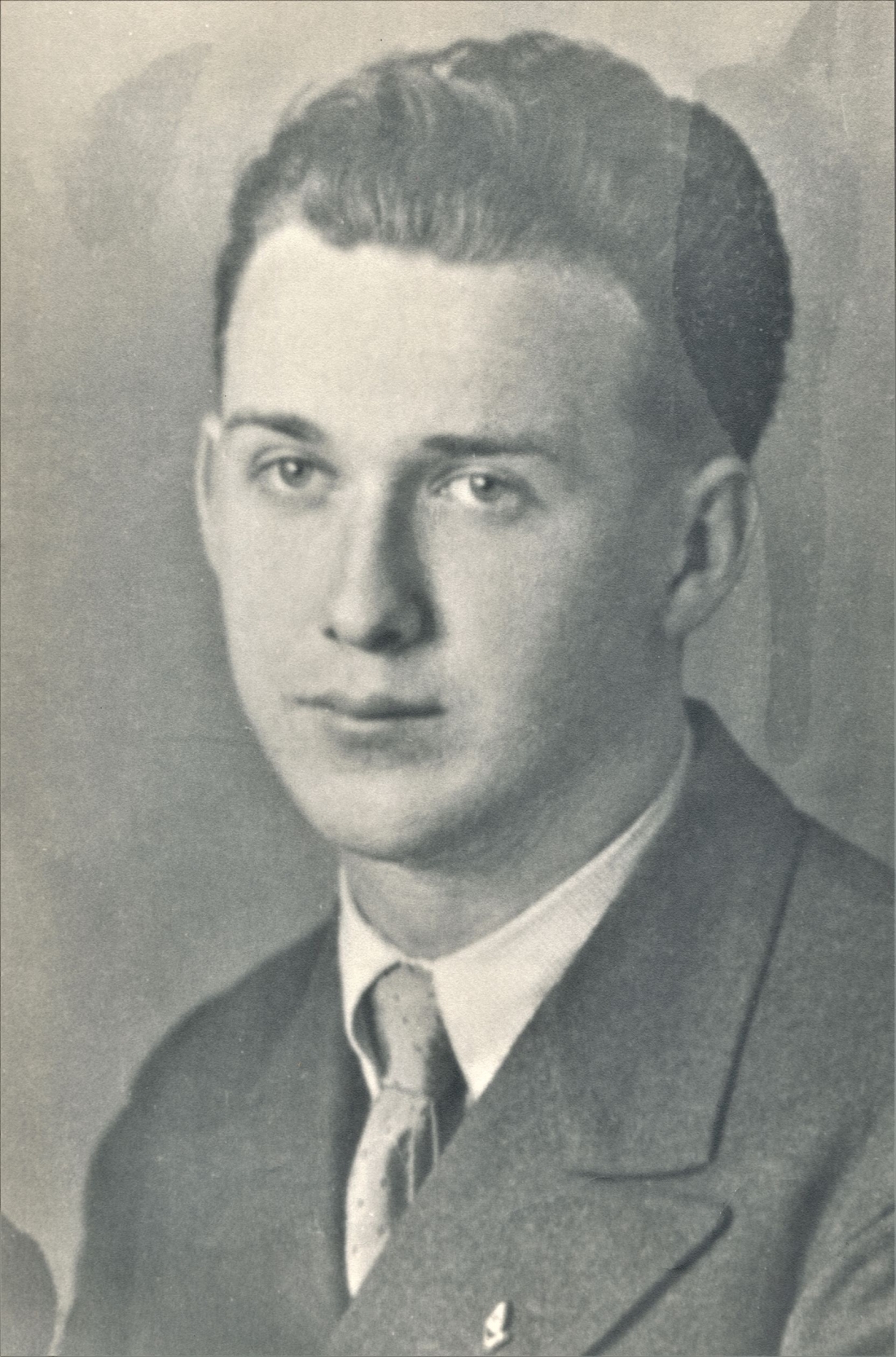 Franz Riegler (Schneider, *1921 / +1943 gefallen) - Portrait