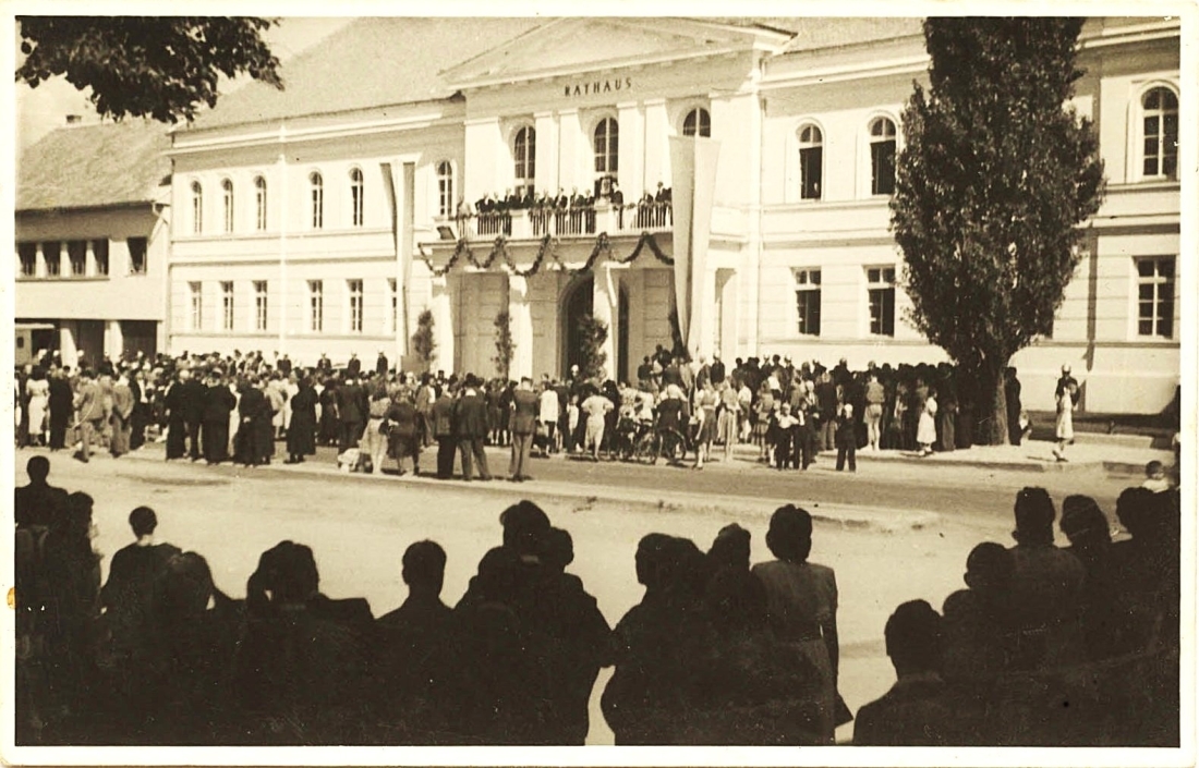 Stadtgemeinde: Rathausweihe am 4. September 1949
