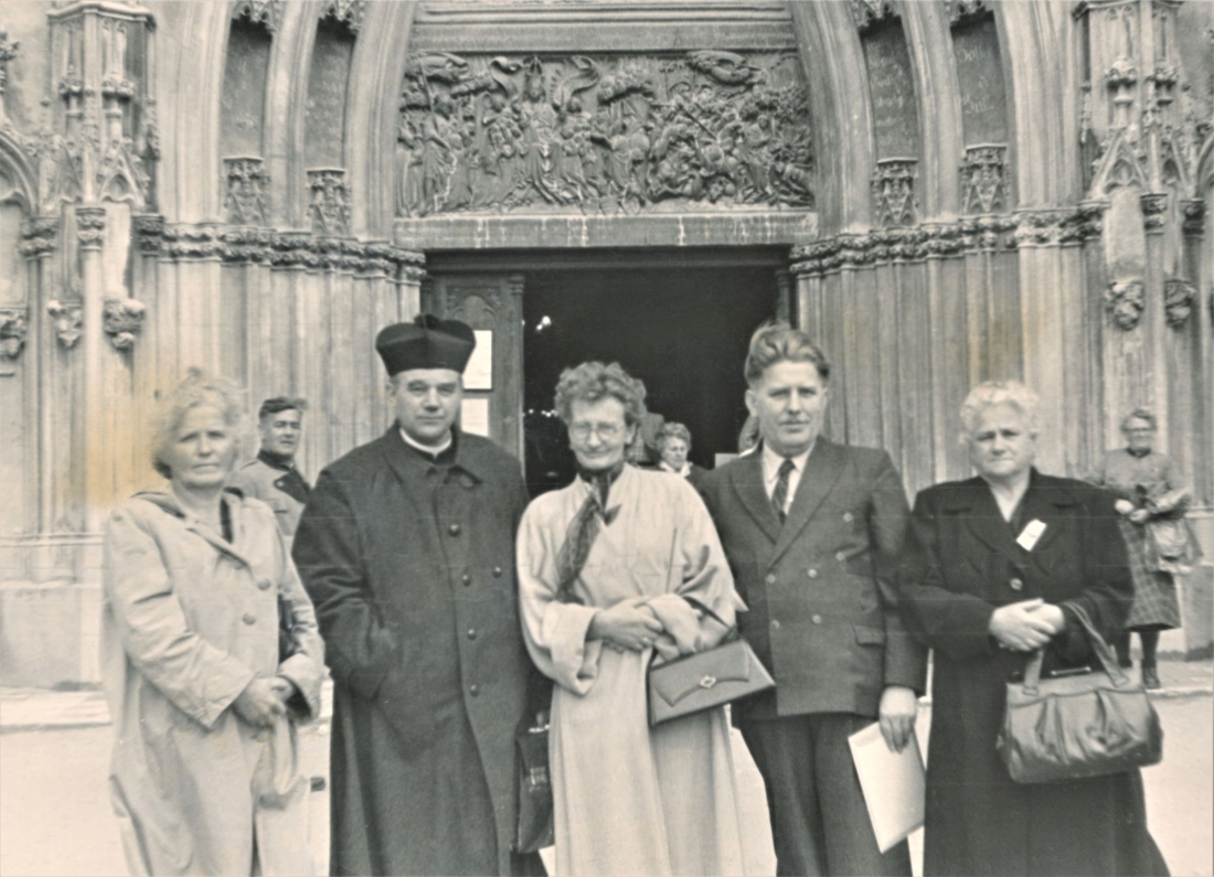 Hochzeitsjubiläum: Berta (geb. Absenger, *1899 / + 1995) und Karl (*1907 / +1983) Miertl in Mariazell