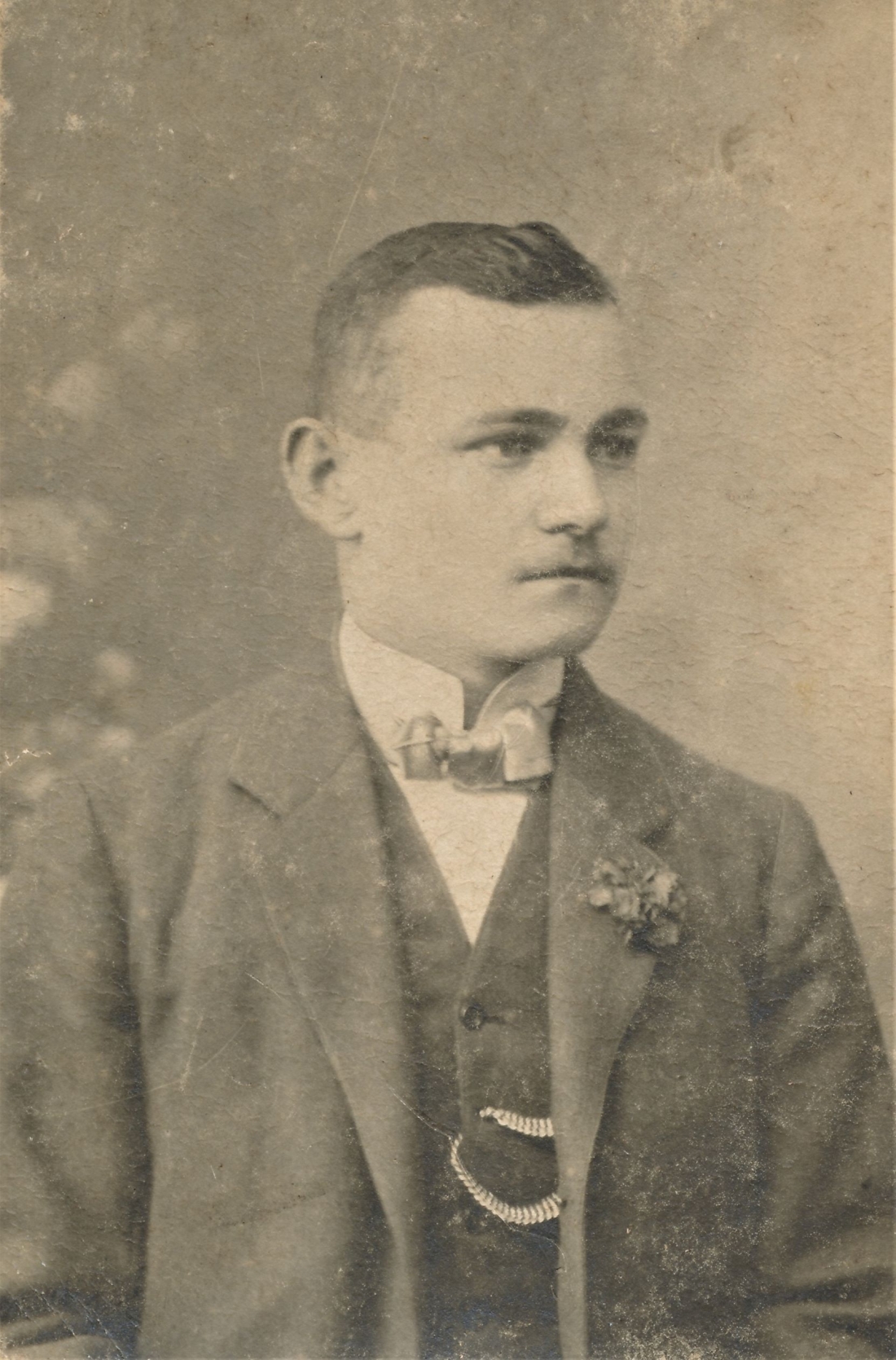 Josef Vörös (*1892 / +1955; später Schlosser - Reichlgasse 12 - Portrait