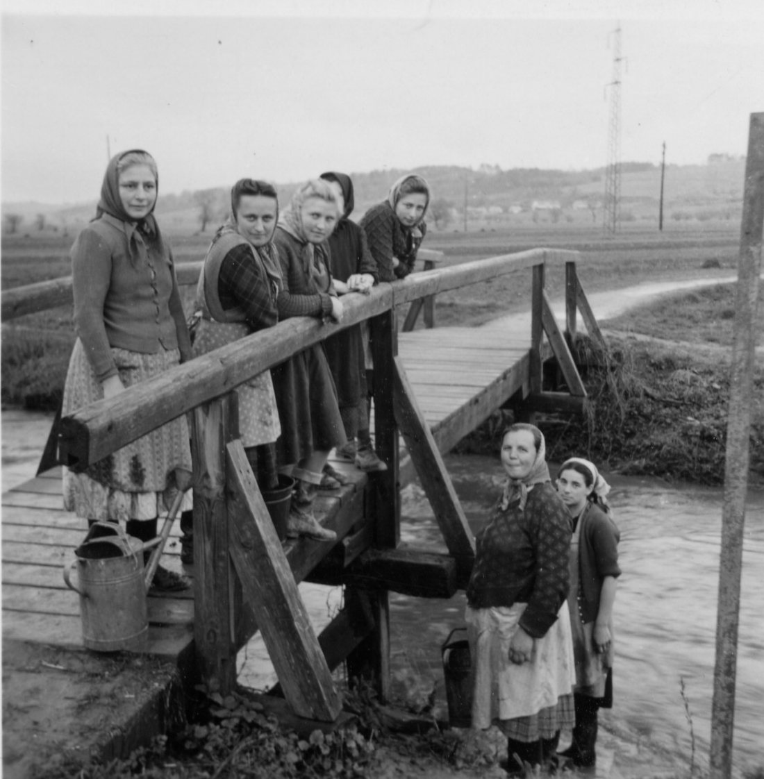 Bau des reformierten Gemeindesaals (Graf Erdödystraße 20a): Wasserholen an der Pinka