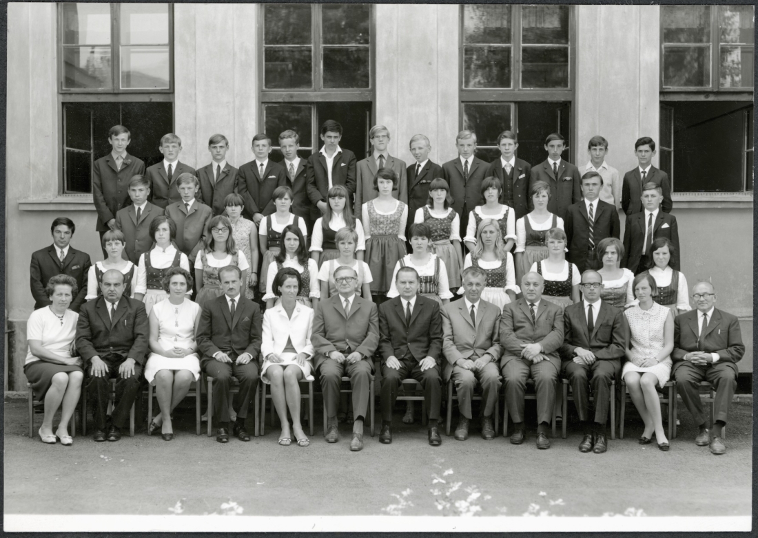 Hauptschule 1968, Klasse 4a, Jahrgang 1953